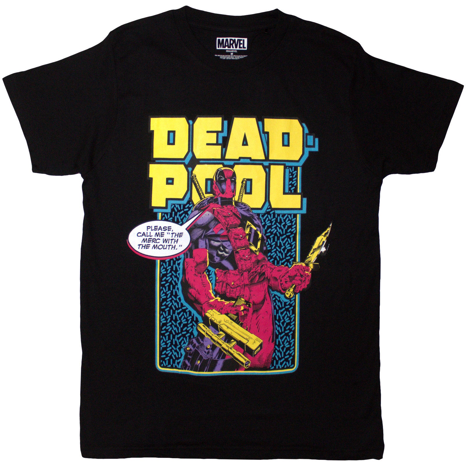Een foto van een Marvel Comics T-Shirt
