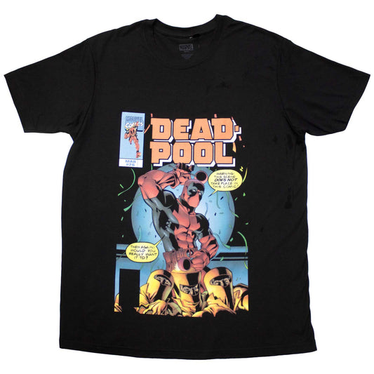 Een foto van een Marvel Comics T-Shirt