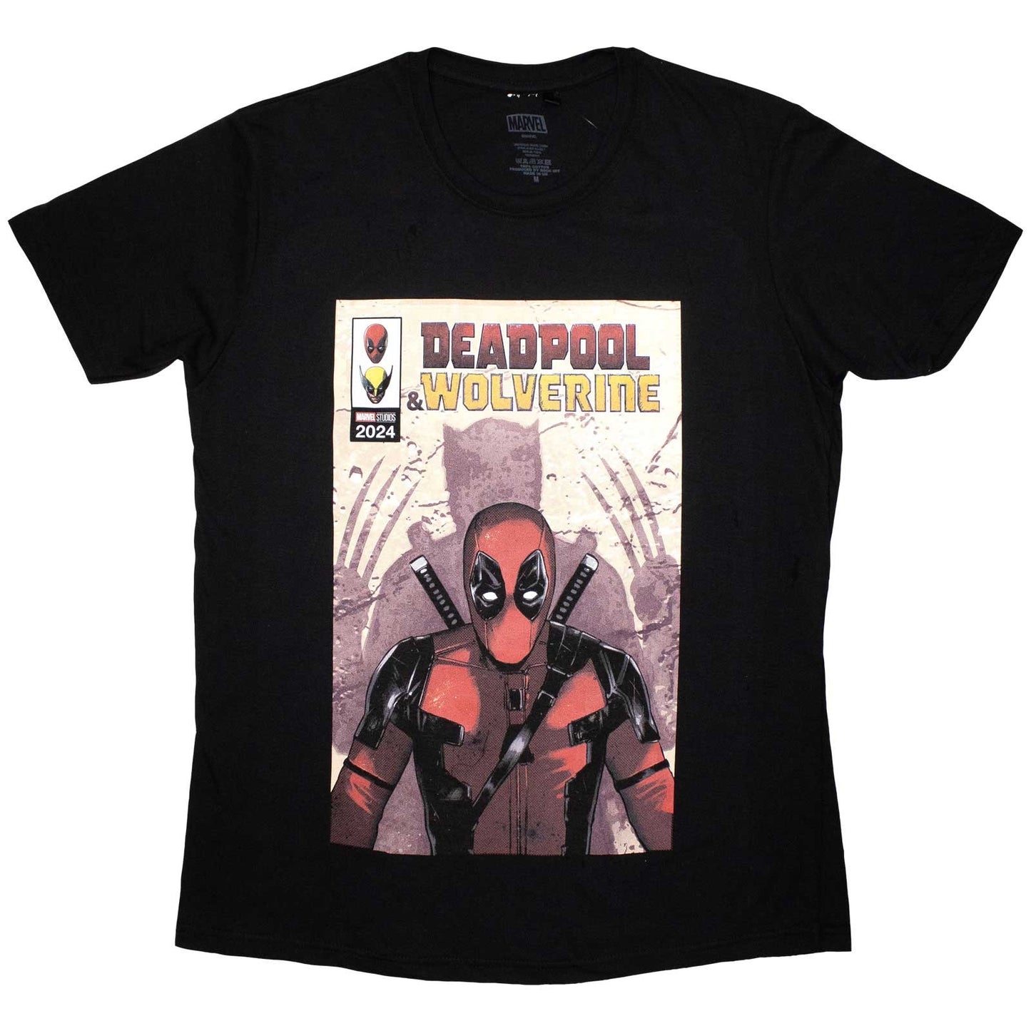Een foto van een Marvel Comics T-Shirt