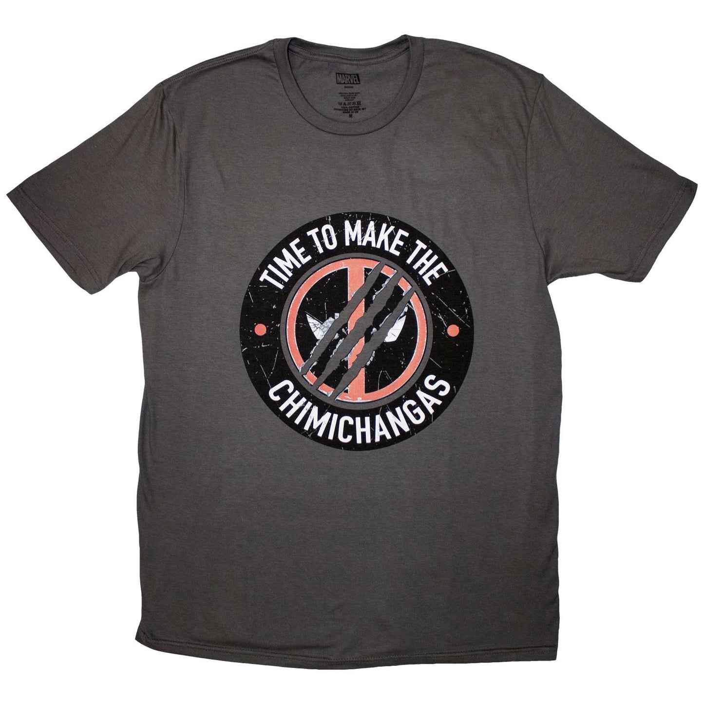 Een foto van een Marvel Comics T-Shirt