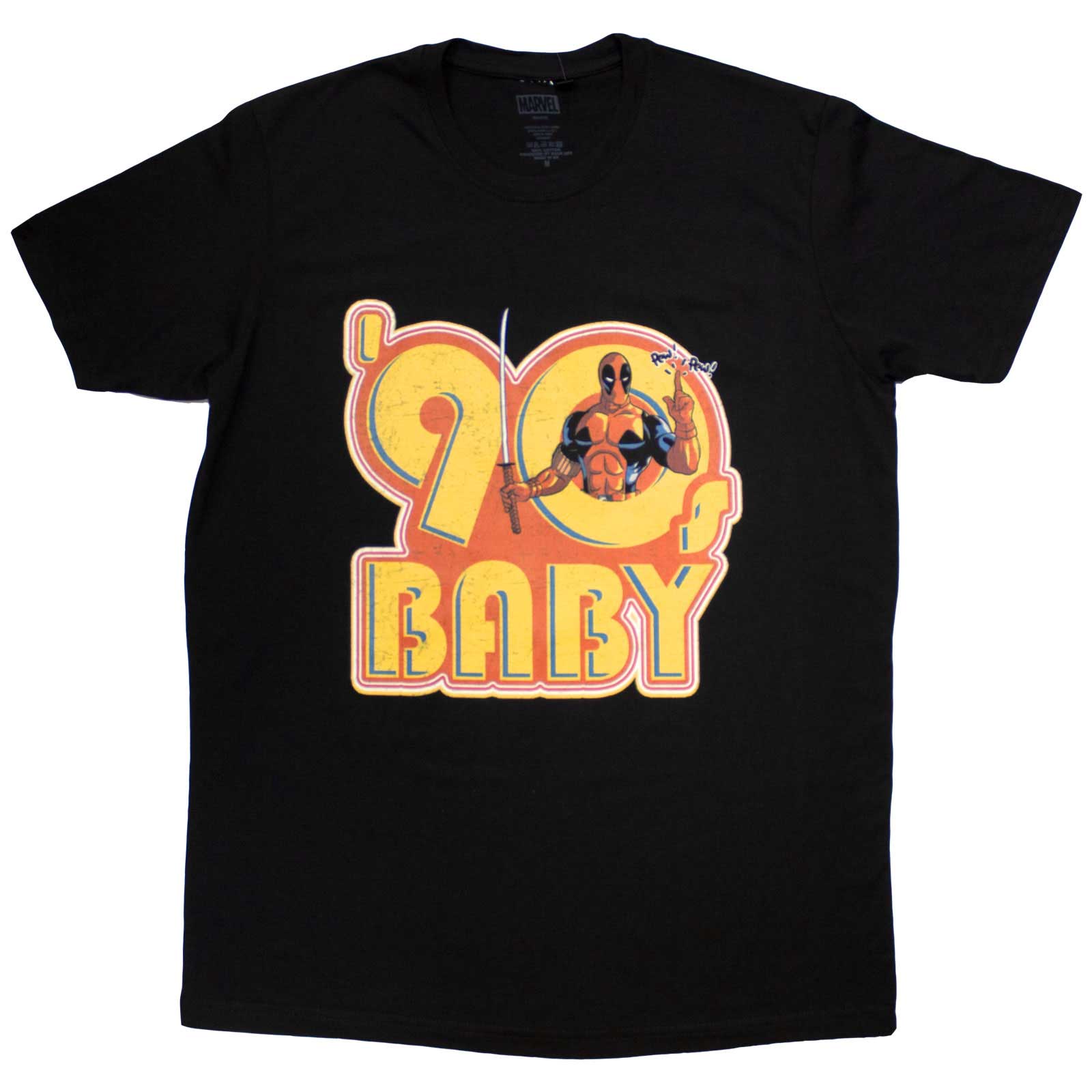Een foto van een Marvel Comics T-Shirt