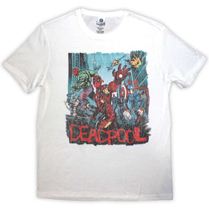 Een foto van een Marvel Comics T-Shirt