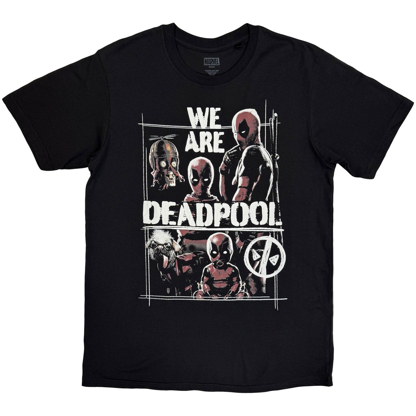 Een foto van een Marvel Comics T-Shirt