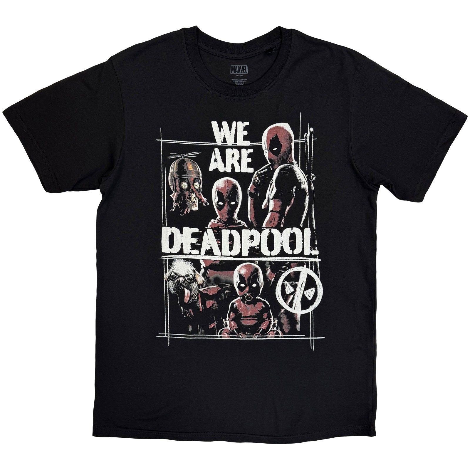 Een foto van een Marvel Comics T-Shirt