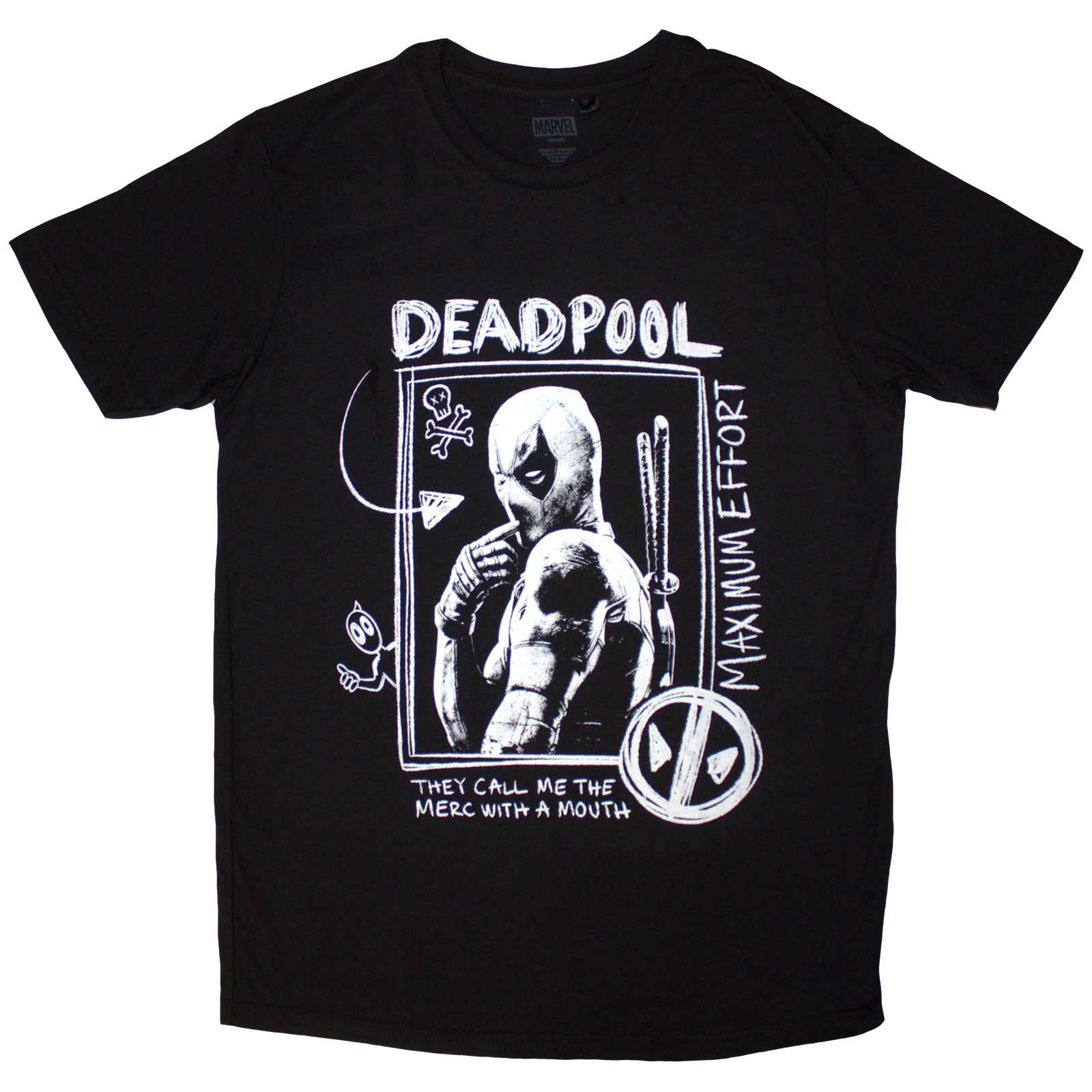 Een foto van een Marvel Comics T-Shirt