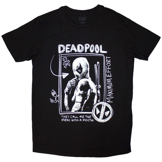 Een foto van een Marvel Comics T-Shirt