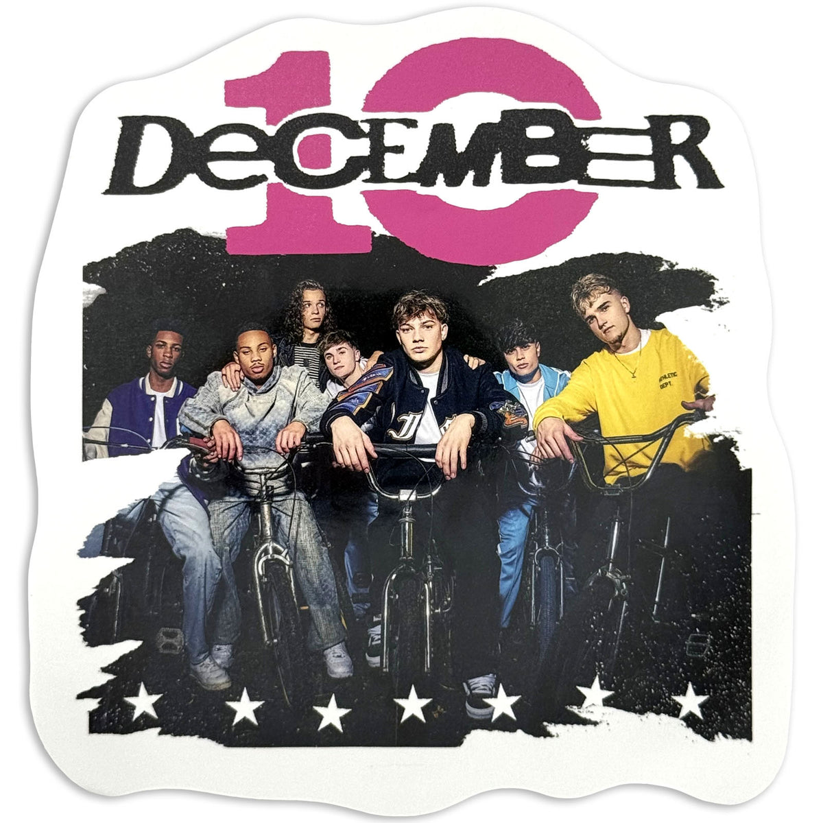 Een foto van een December 10. Schrijfwaren
