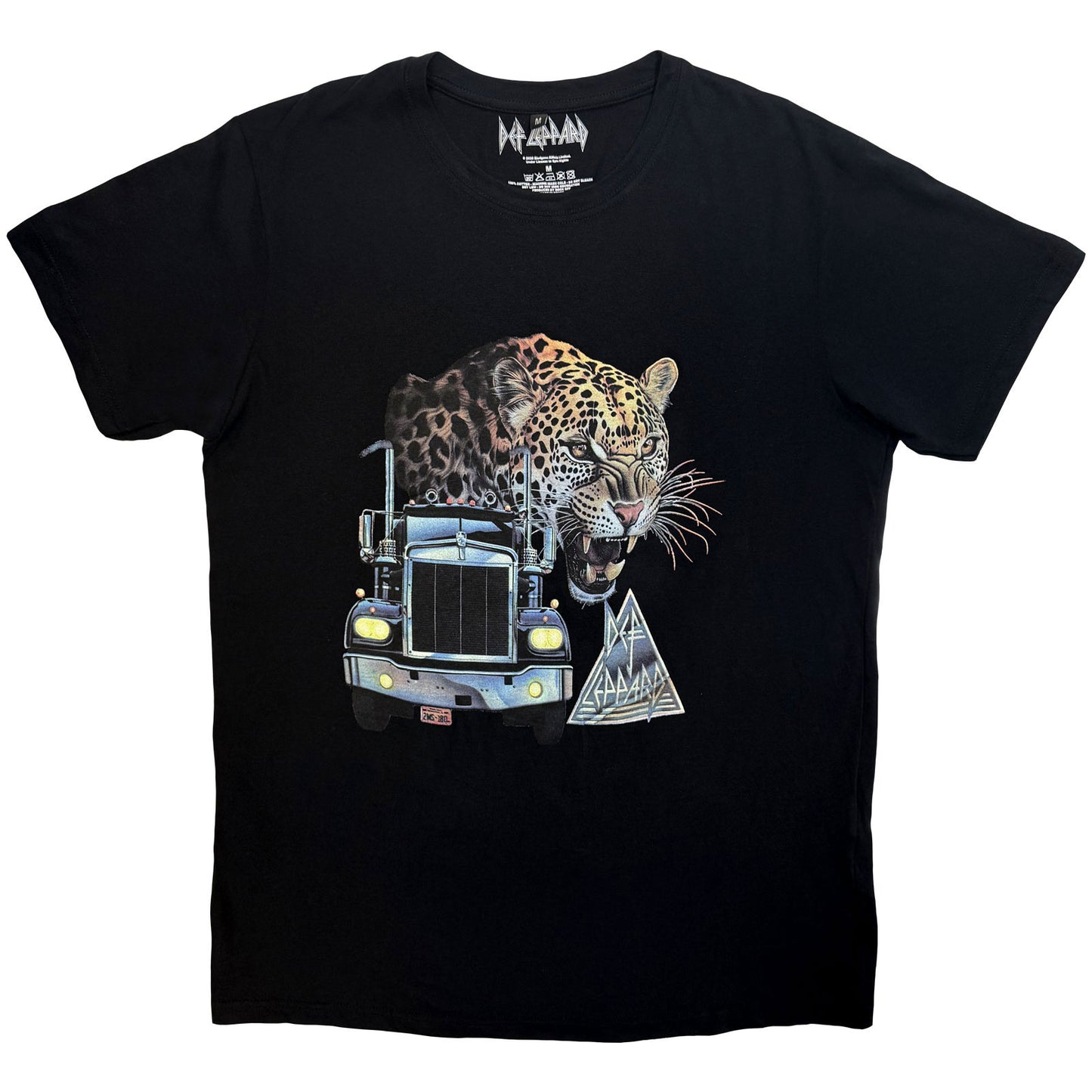 Een foto van een Def Leppard T-Shirt