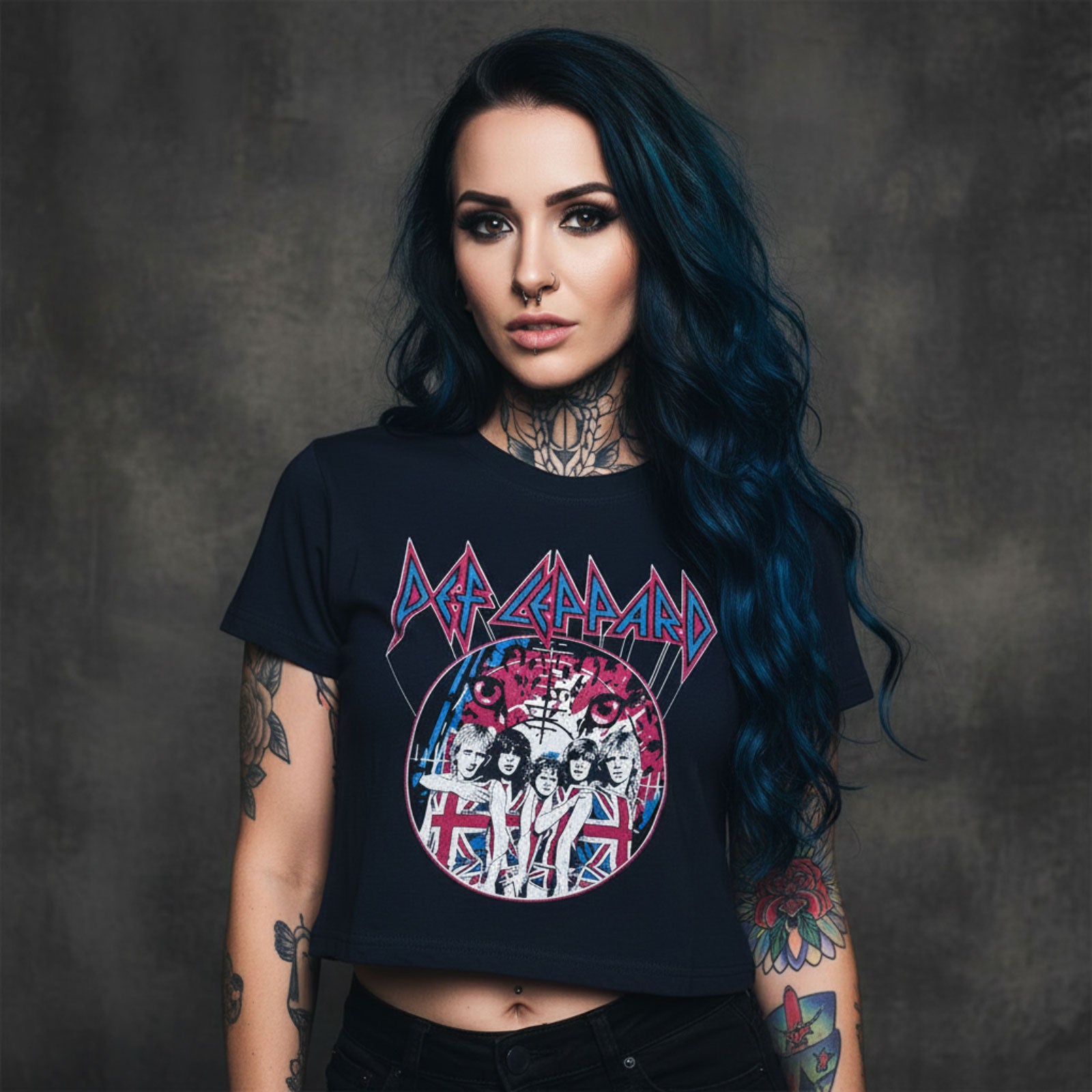 Een foto van een Def Leppard T-Shirt