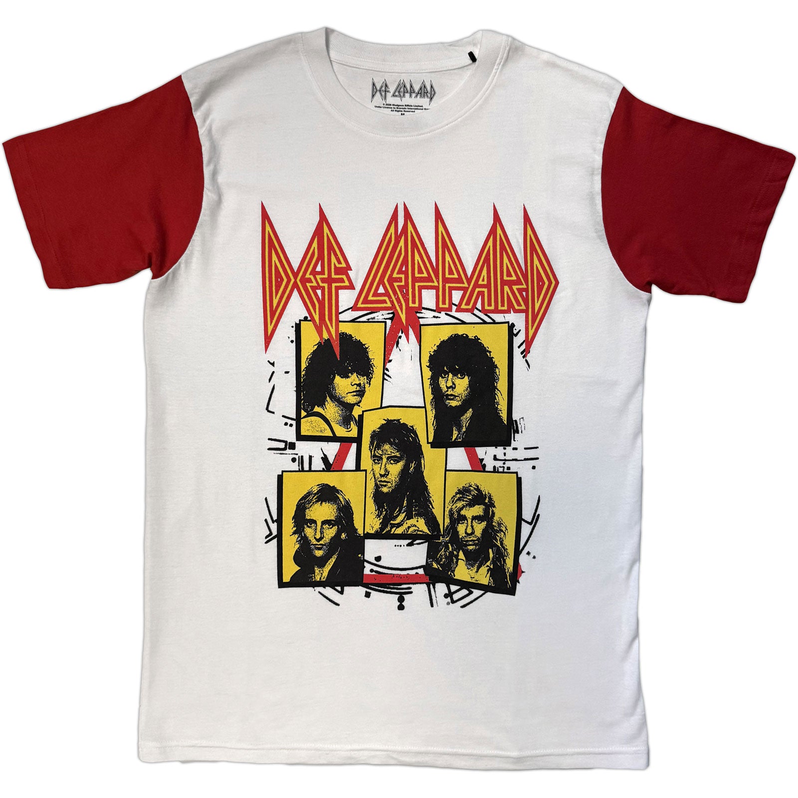 Een foto van een Def Leppard T-Shirt