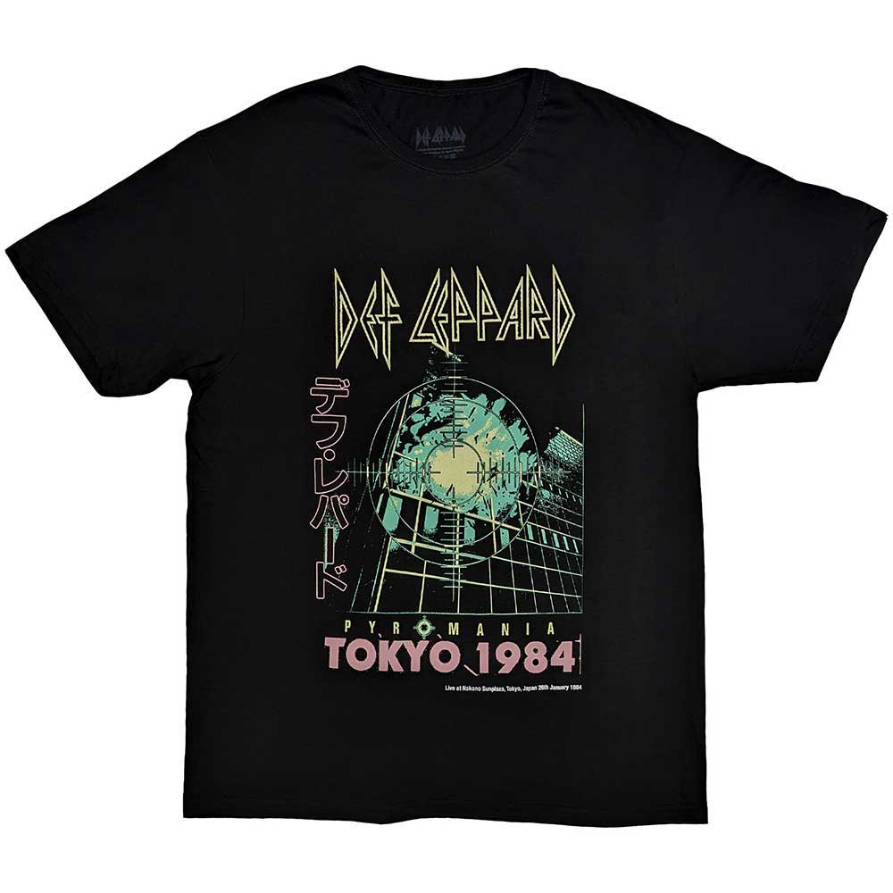 Een foto van een Def Leppard T-Shirt