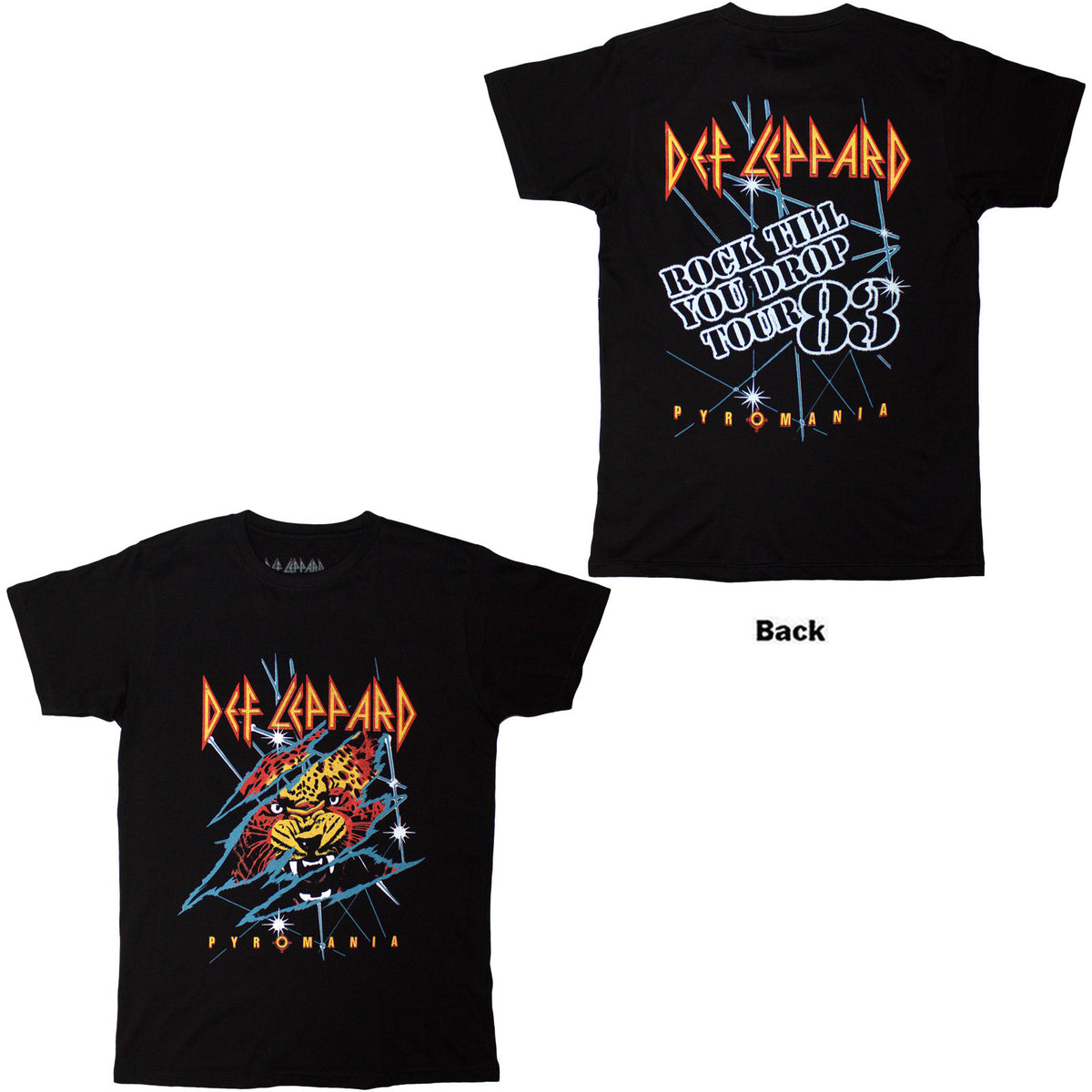 Een foto van een Def Leppard T-Shirt