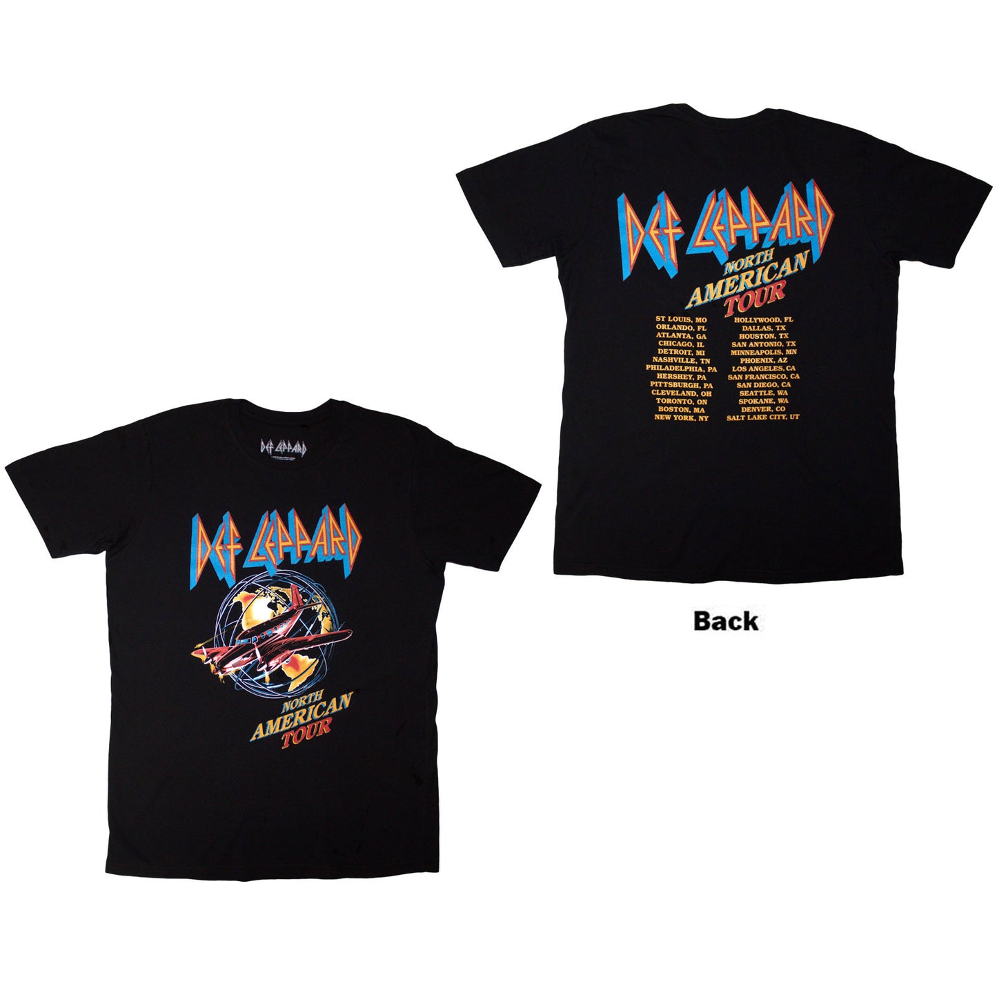 Een foto van een Def Leppard T-Shirt