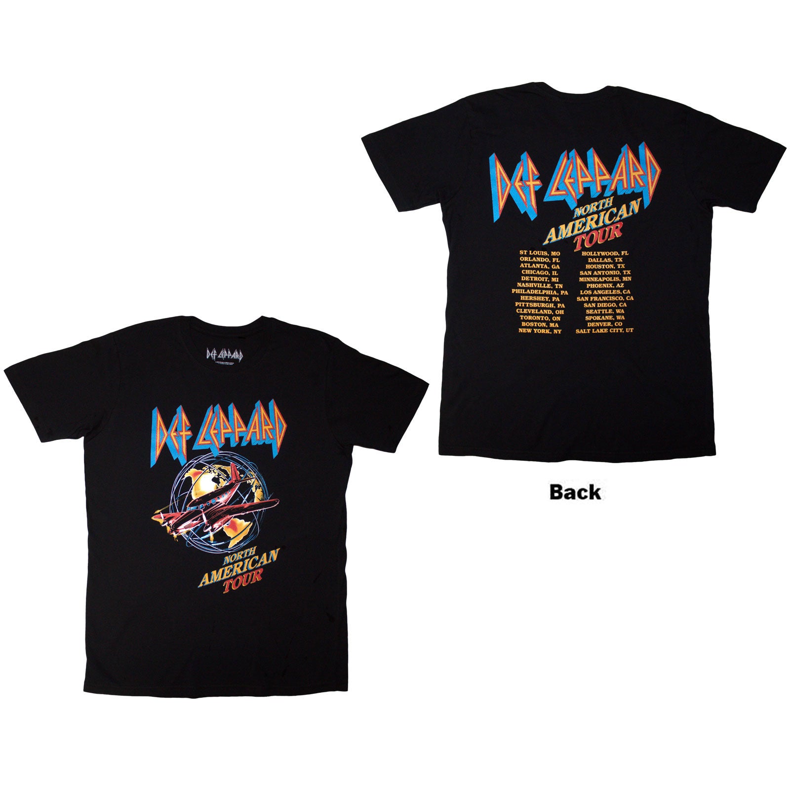 Een foto van een Def Leppard T-Shirt