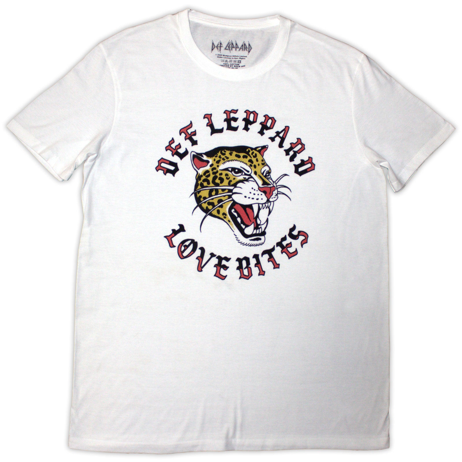 Een foto van een Def Leppard T-Shirt