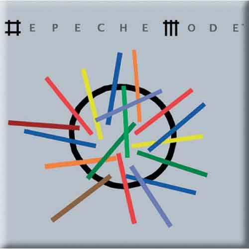 Een foto van een Depeche Mode Koelkastmagneet