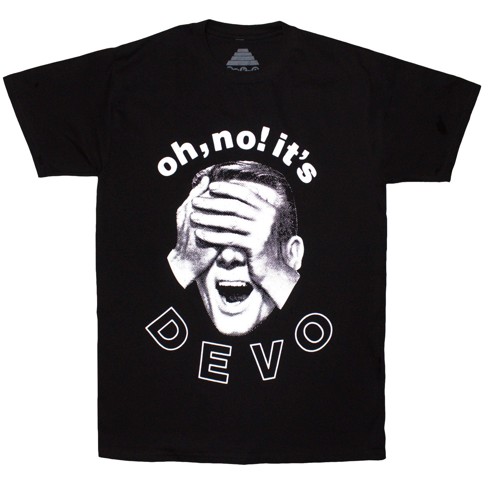 Een foto van een Devo T-Shirt