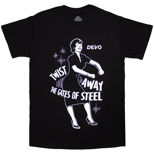 Een foto van een Devo T-Shirt