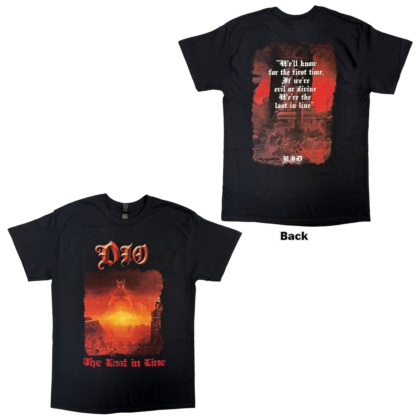 Een foto van een Dio T-Shirt