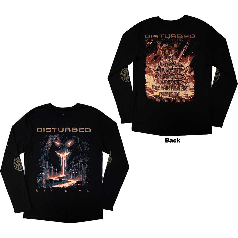 Een foto van een Disturbed T-Shirt