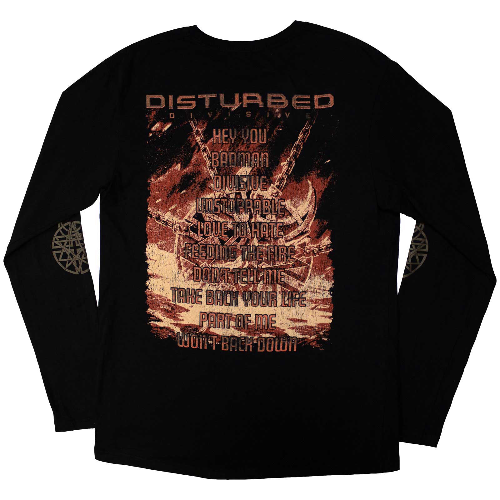 Een foto van een Disturbed T-Shirt