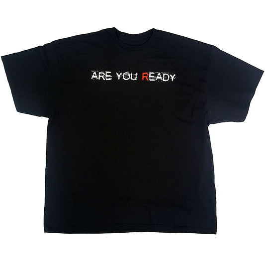 Disturbed Unisex T-Shirt: Are You Ready? (Back Print) T-Shirt