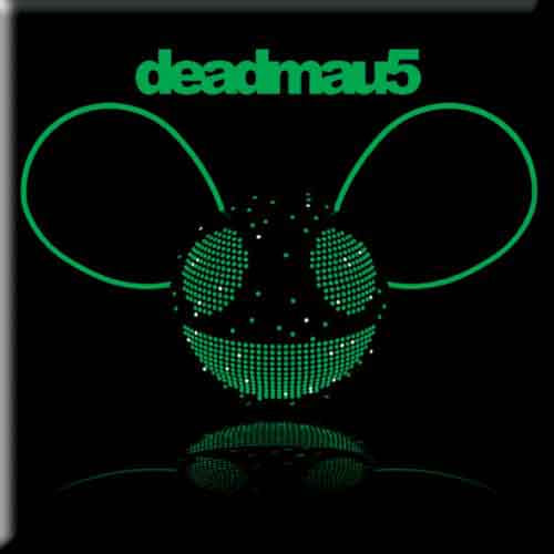 Een foto van een Deadmau5 Koelkastmagneet
