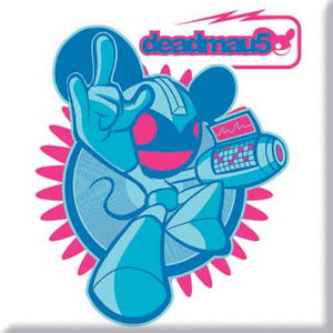 Een foto van een Deadmau5 Koelkastmagneet