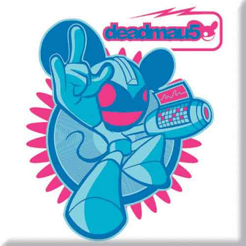 Een foto van een Deadmau5 Koelkastmagneet