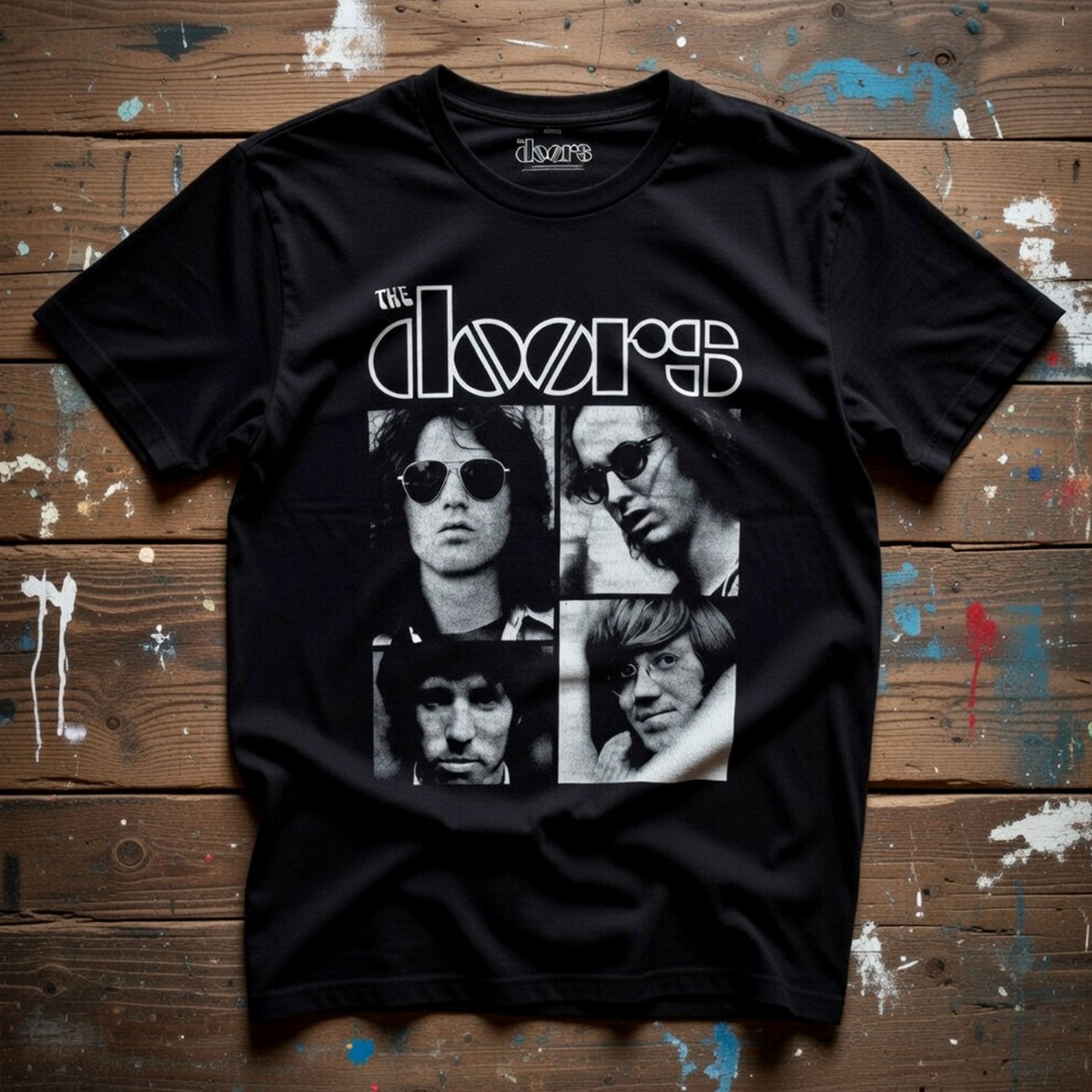 Een foto van een The Doors T-Shirt