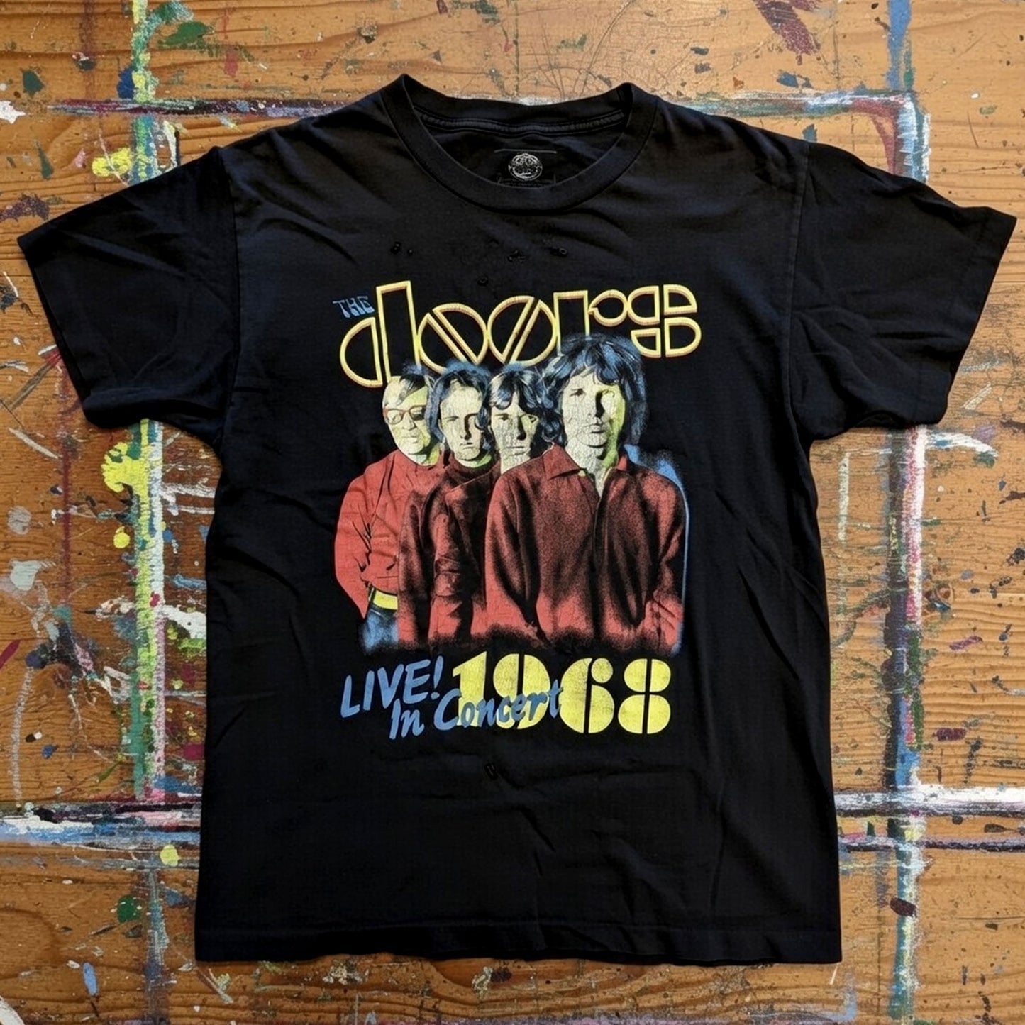 Een foto van een The Doors T-Shirt