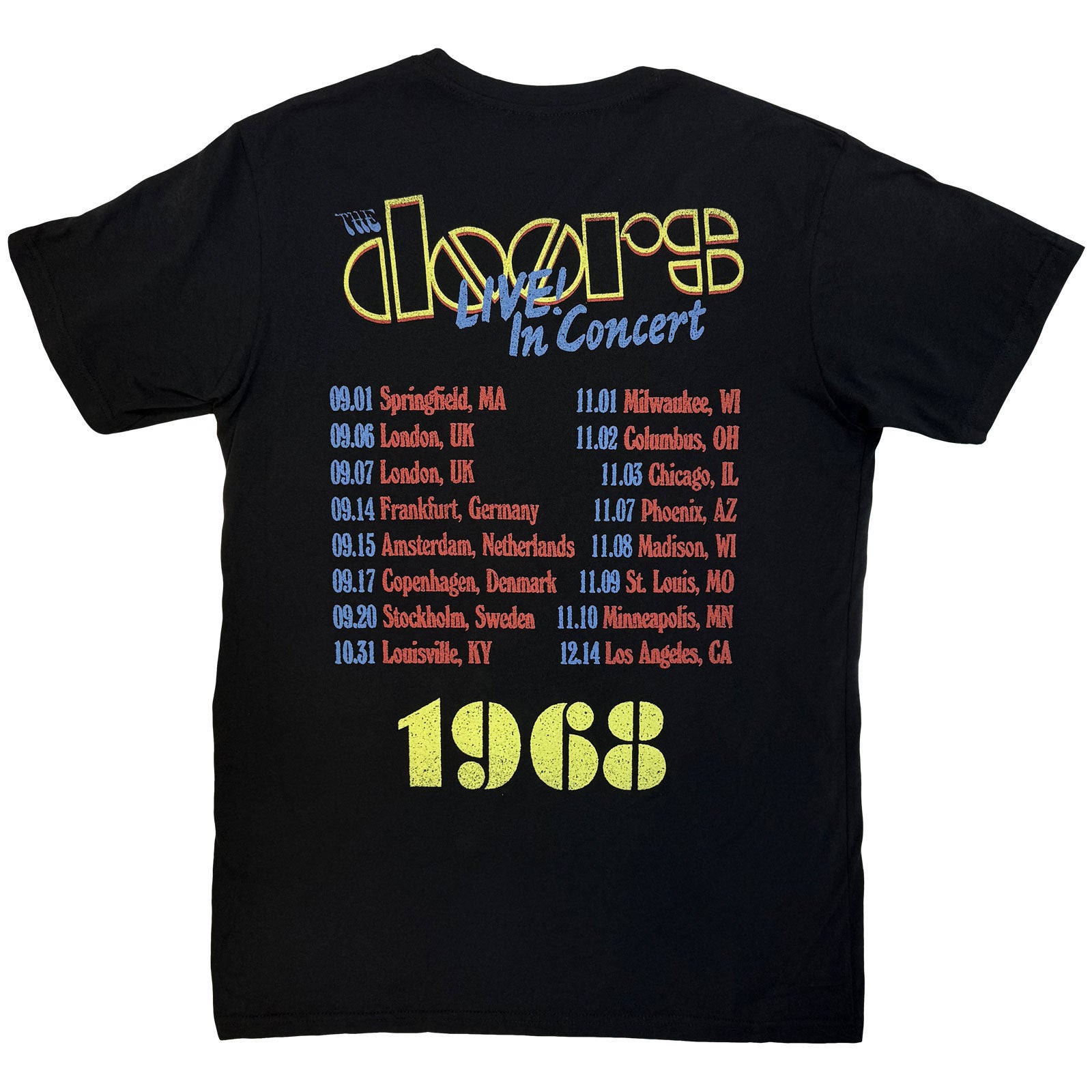 Een foto van een The Doors T-Shirt