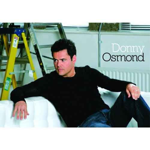 Een foto van een Donny Osmond Briefkaart