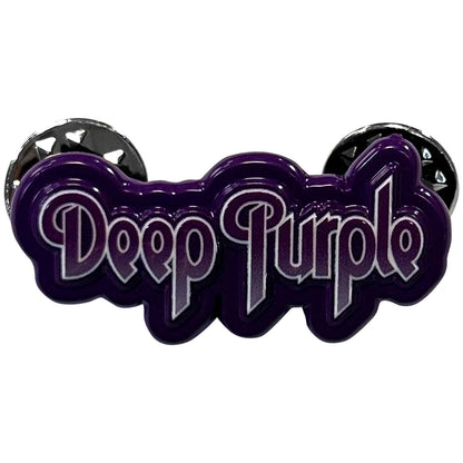 Een foto van een Deep Purple Speld Badge