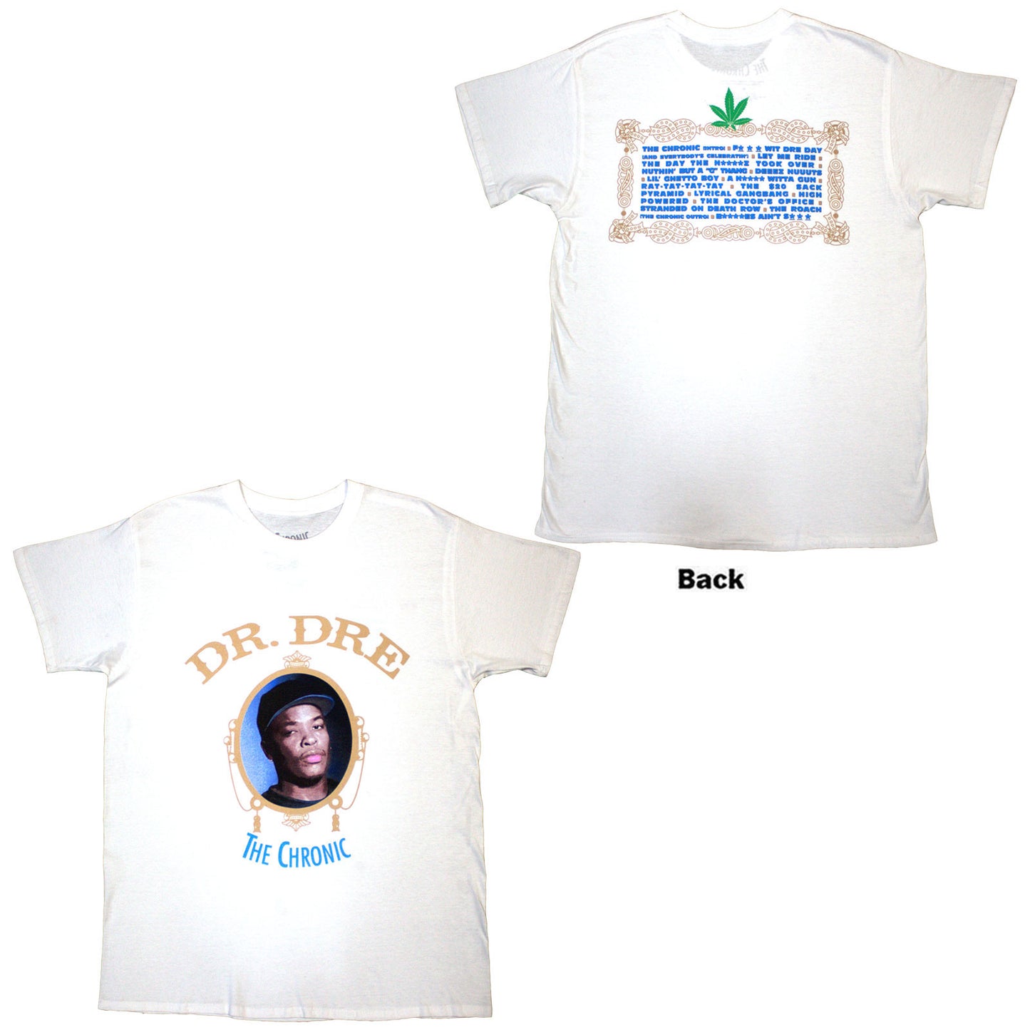 Een foto van een Dr. Dre T-Shirt