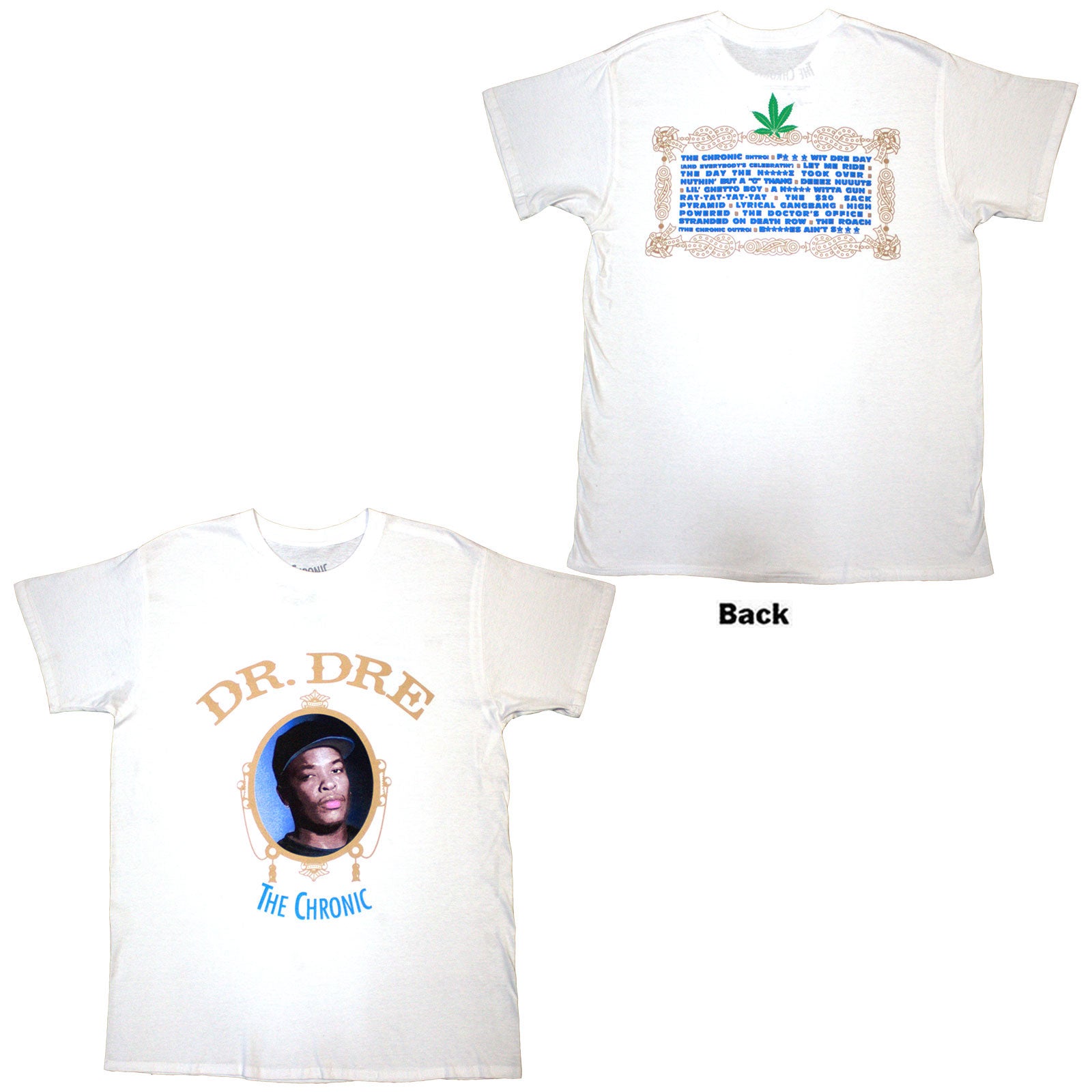 Een foto van een Dr. Dre T-Shirt