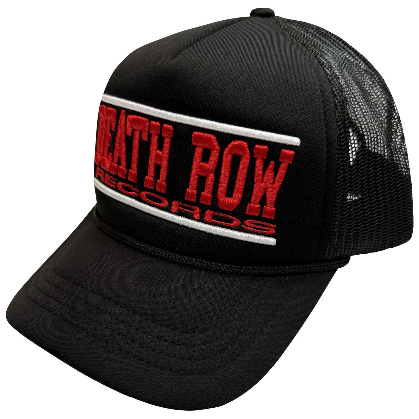 Een foto van een Death Row Records Hoofddeksel