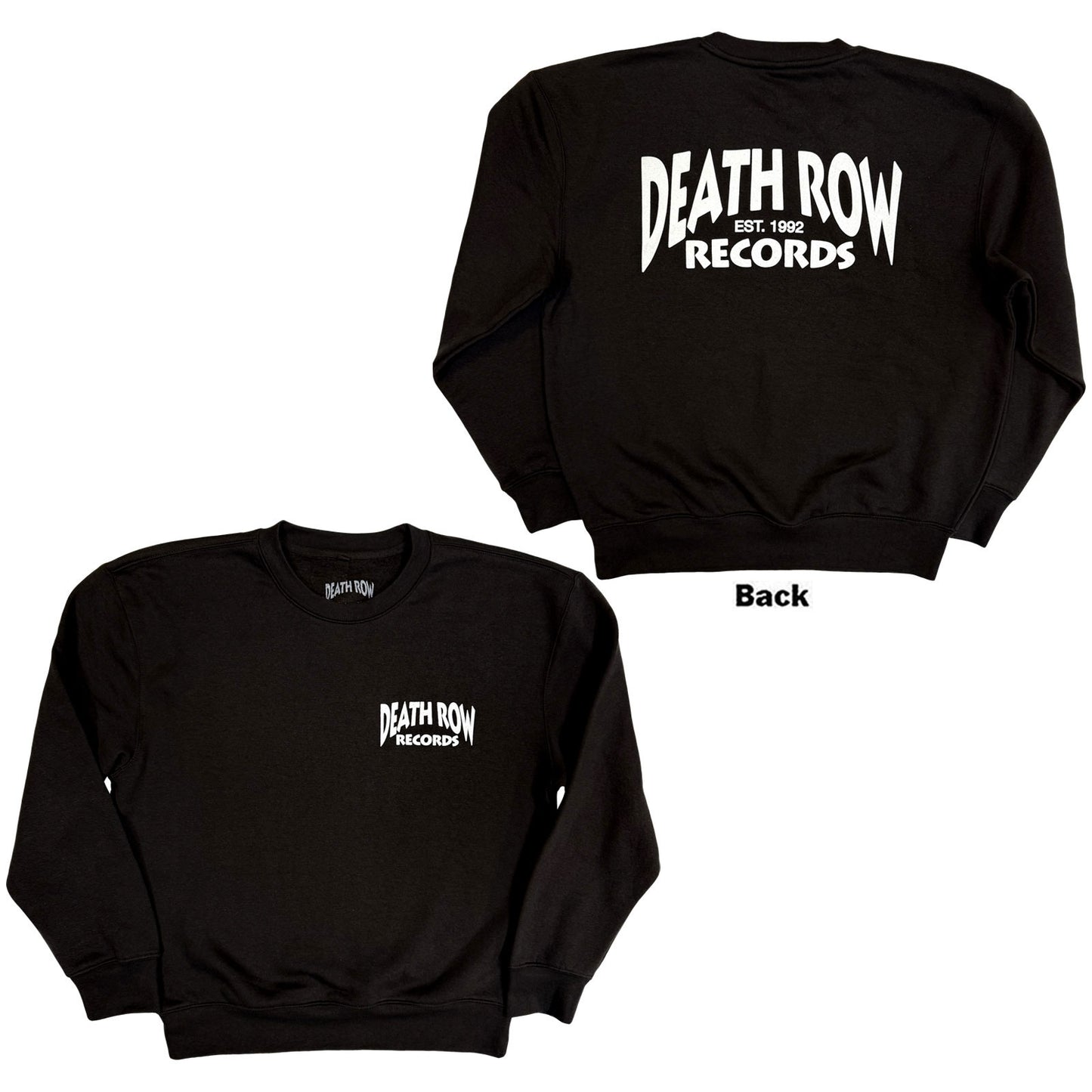 Een foto van een Death Row Records Sweatshirt