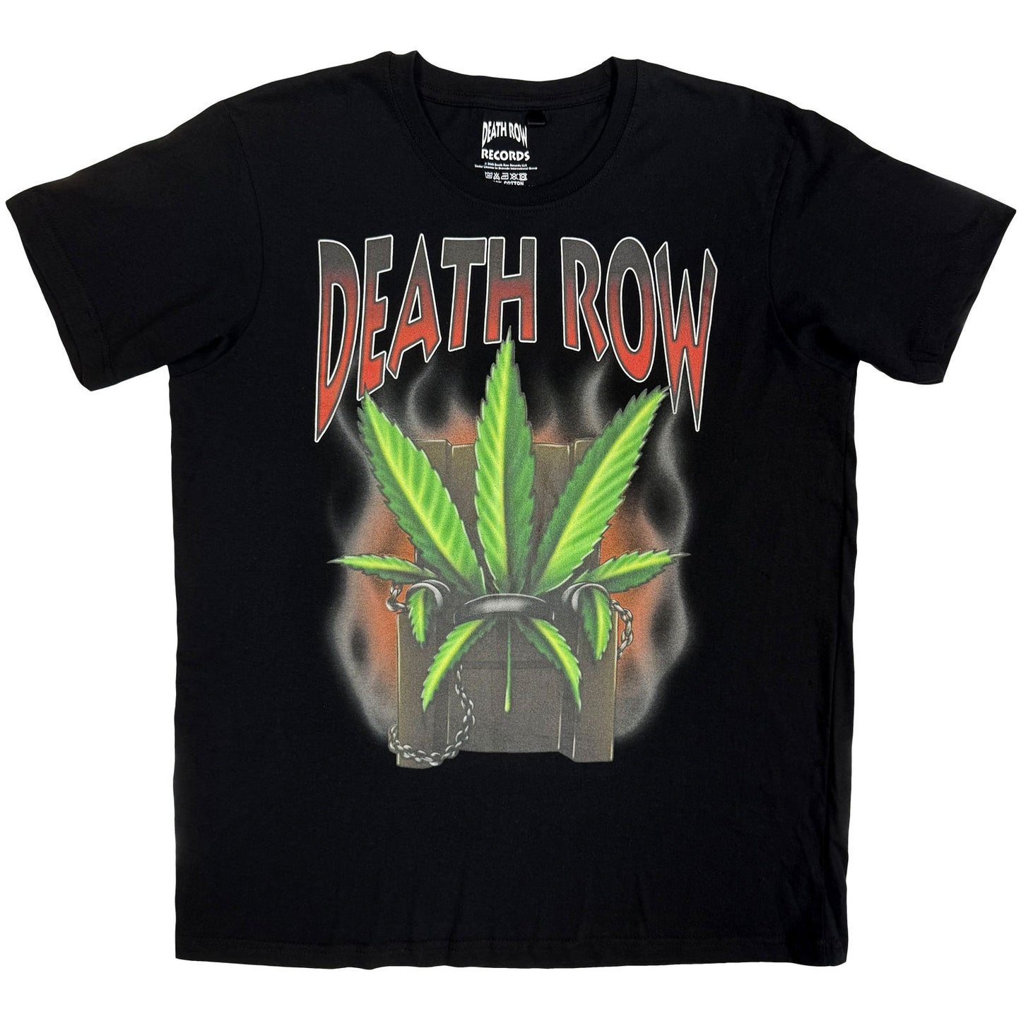 Een foto van een Death Row Records T-Shirt