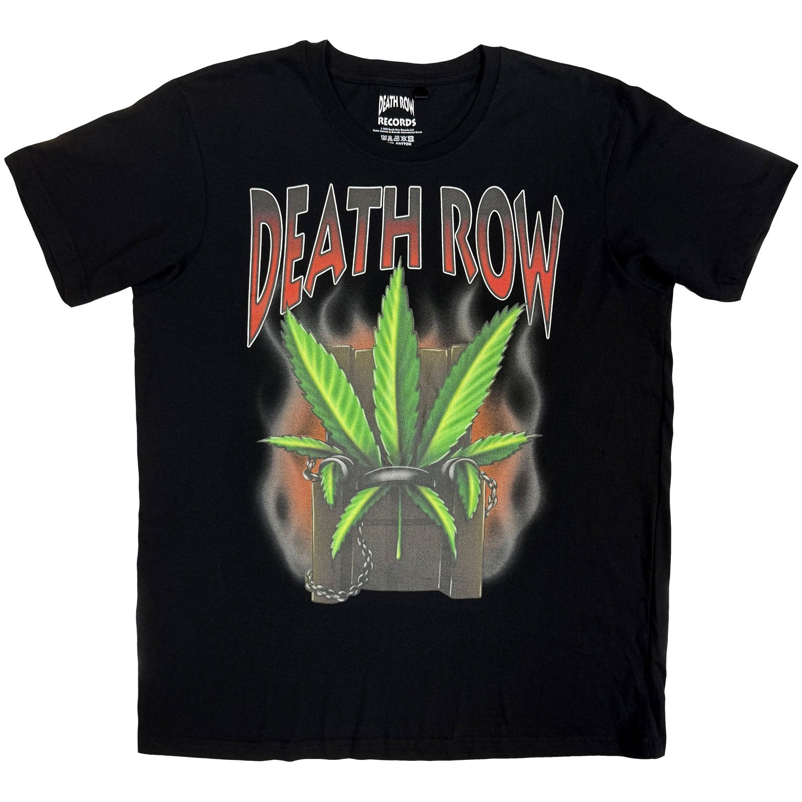 Een foto van een Death Row Records T-Shirt