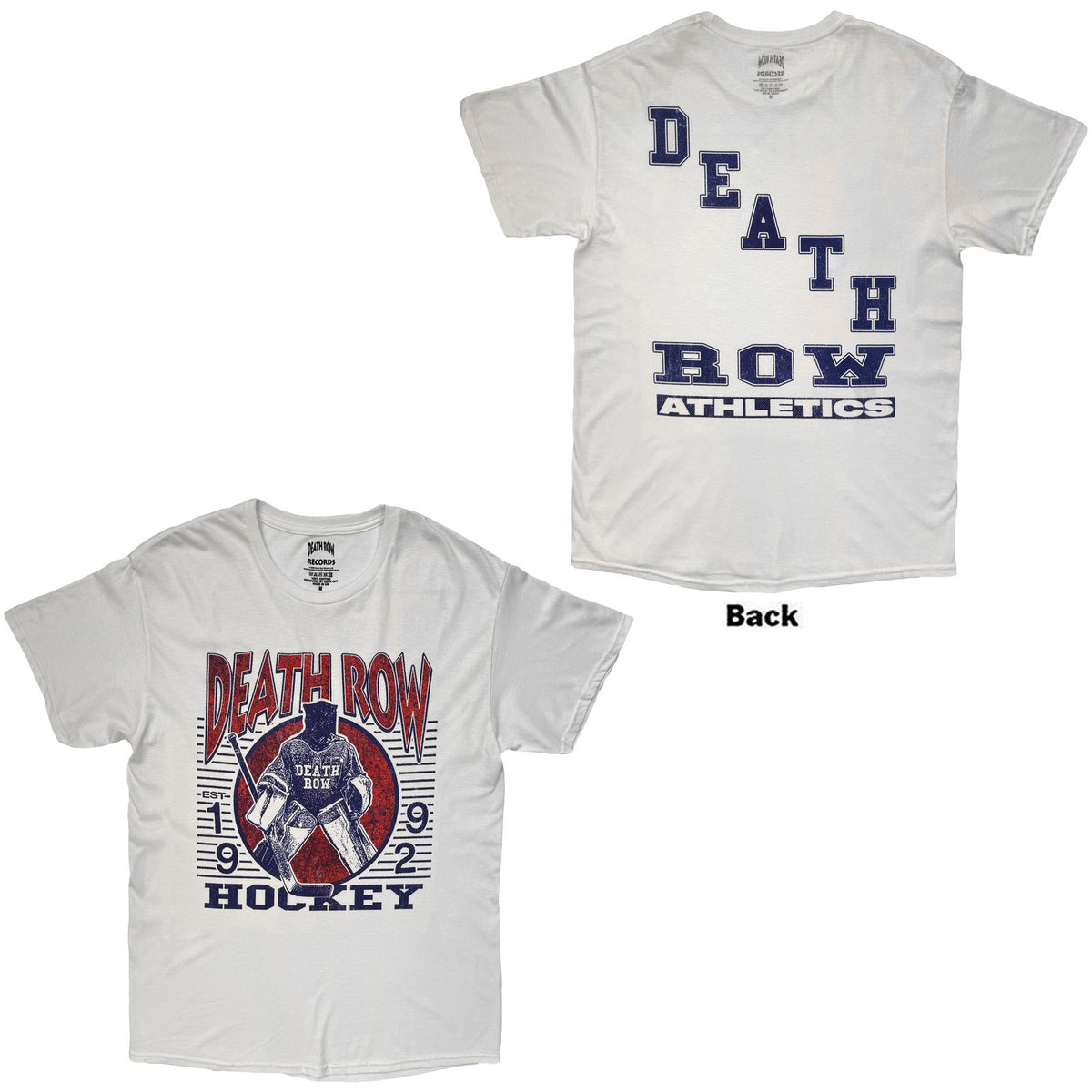 Een foto van een Death Row Records T-Shirt