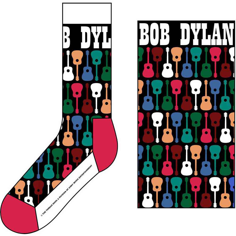 Een foto van een Bob Dylan Sokken