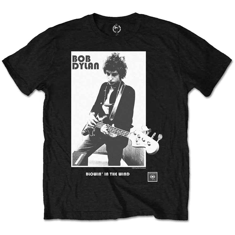 Een foto van een Bob Dylan T-Shirt