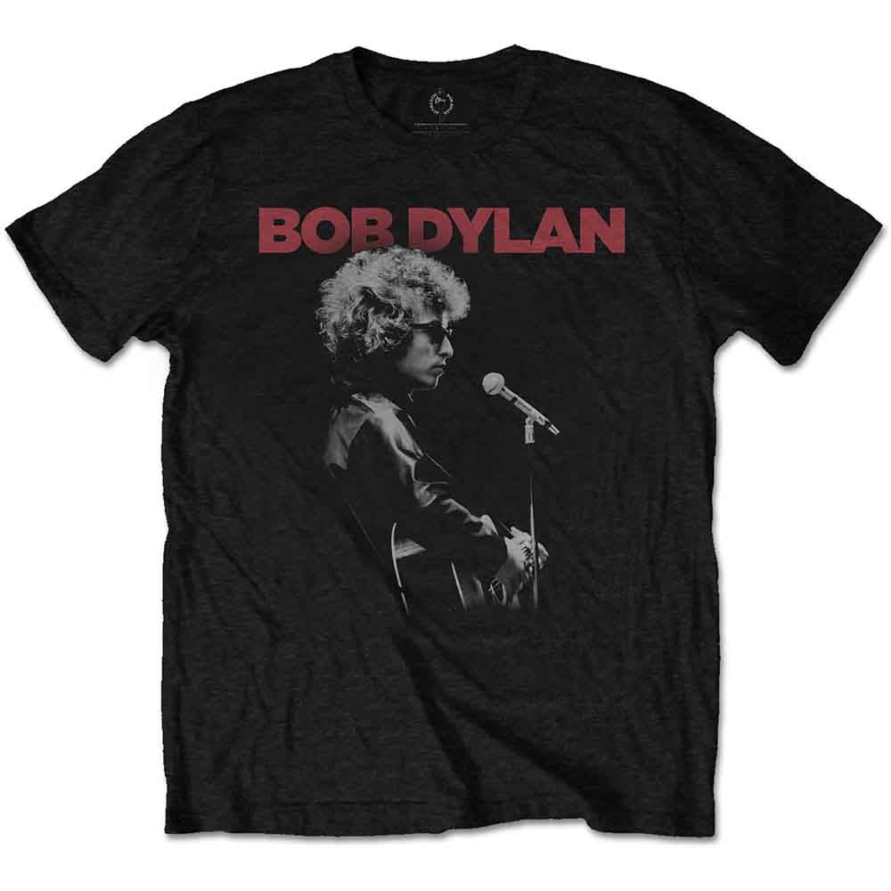 Een foto van een Bob Dylan T-Shirt