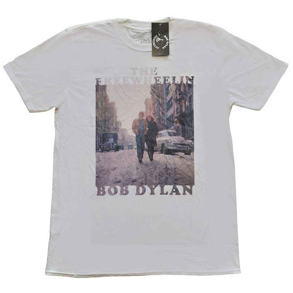 Een foto van een Bob Dylan T-Shirt