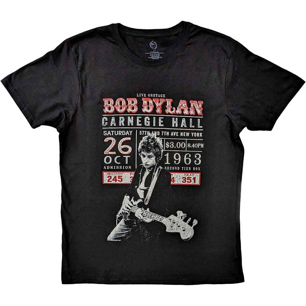 Een foto van een Bob Dylan T-Shirt