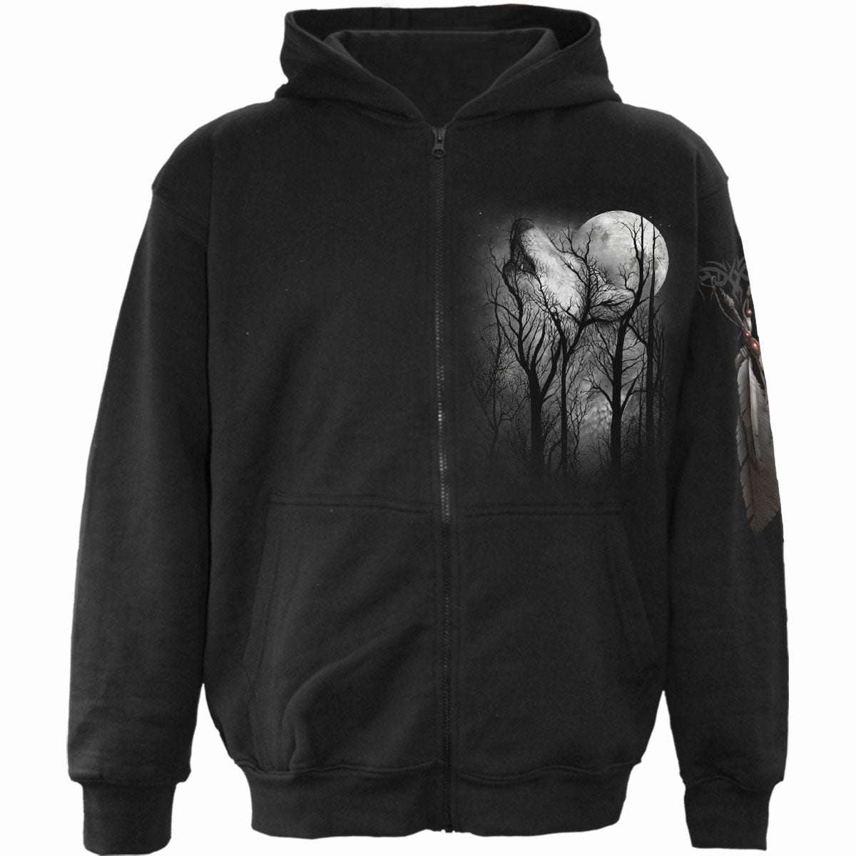 Een foto van een Spiral Hoodie