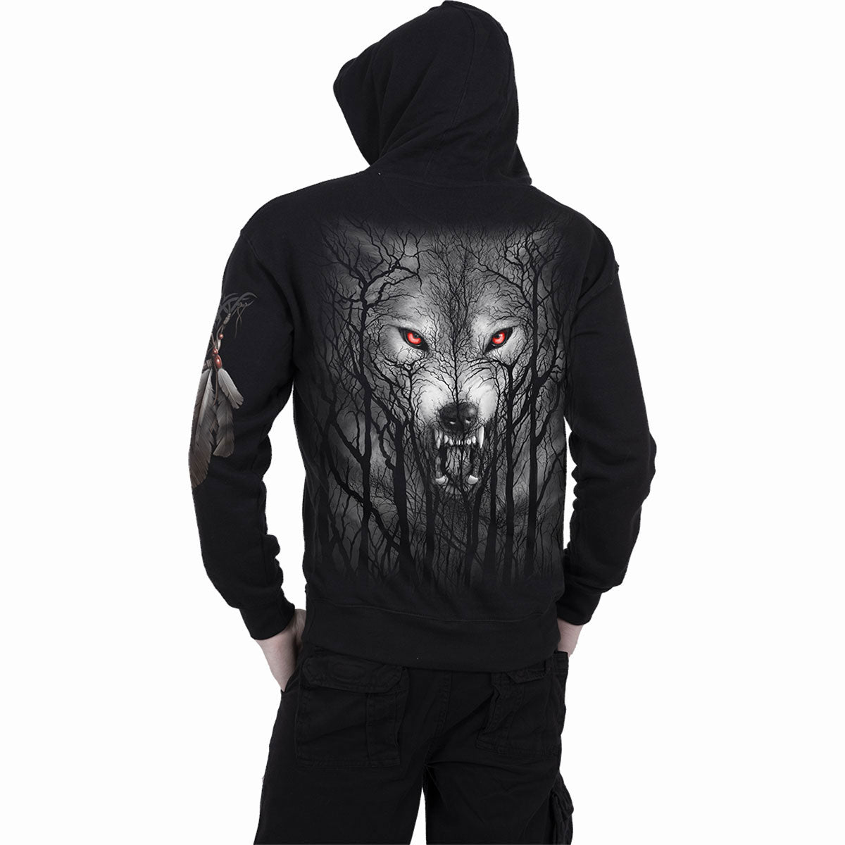 Een foto van een Spiral Hoodie