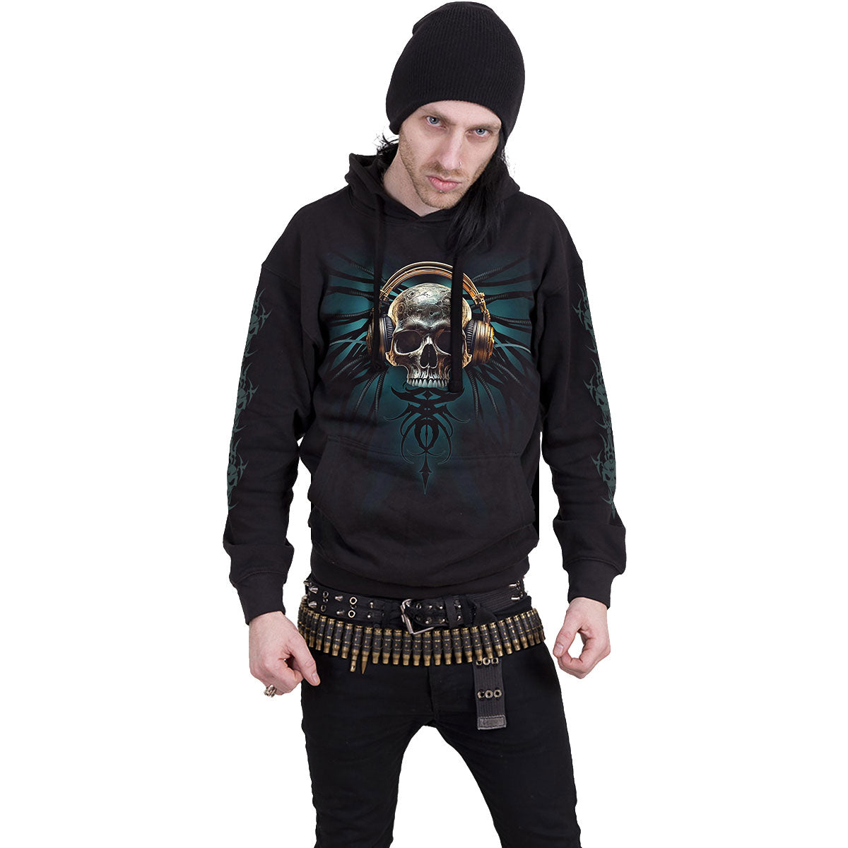Een foto van een Spiral Hoodie