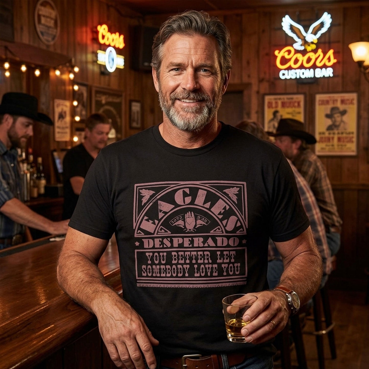 Een foto van een Eagles T-Shirt